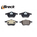 BRECK Bremsbelagsatz, Scheibenbremse
